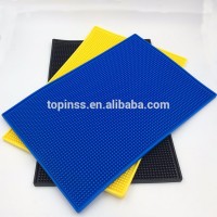 PVC Plastic Customized design promotion bar mats/drip matt