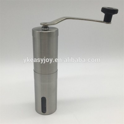 Amazon Stainless Steel 18/8 Manual Coffee Maker Grinder With Customized Logo