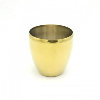 1.5 Liter Gold Plated Color Stainless Steel Single Wall Ice Bucket Wine Cooler Bottle Chiller Drink Beverage Tub